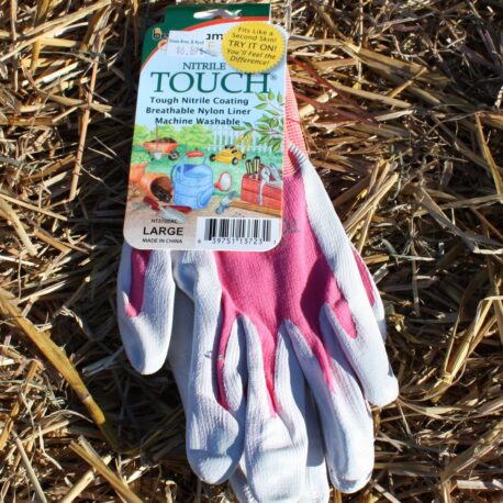 pink glove