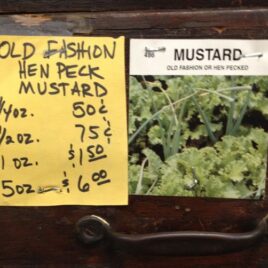 Hen Pecked Mustard