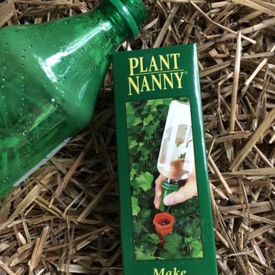 Plant Nanny Plastic Bottle Watering Stake Stone Brothers