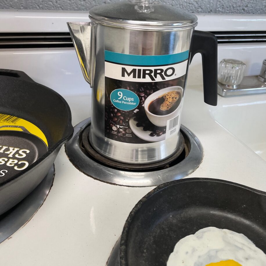 Old Fashioned Coffee Percolator Stone Brothers