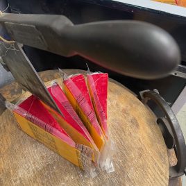 Red Wax Hoop Cheese (Super Wedge)